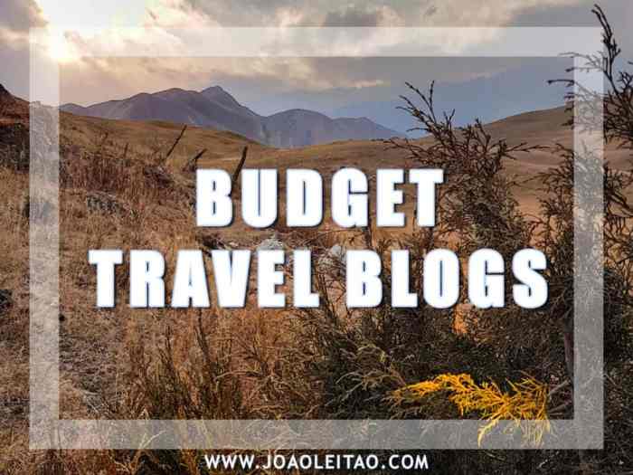 Budget blogs websites